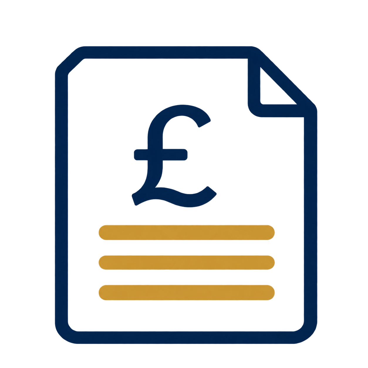 Service charge document illustration